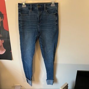 American Eagle Super High Rise Jegging